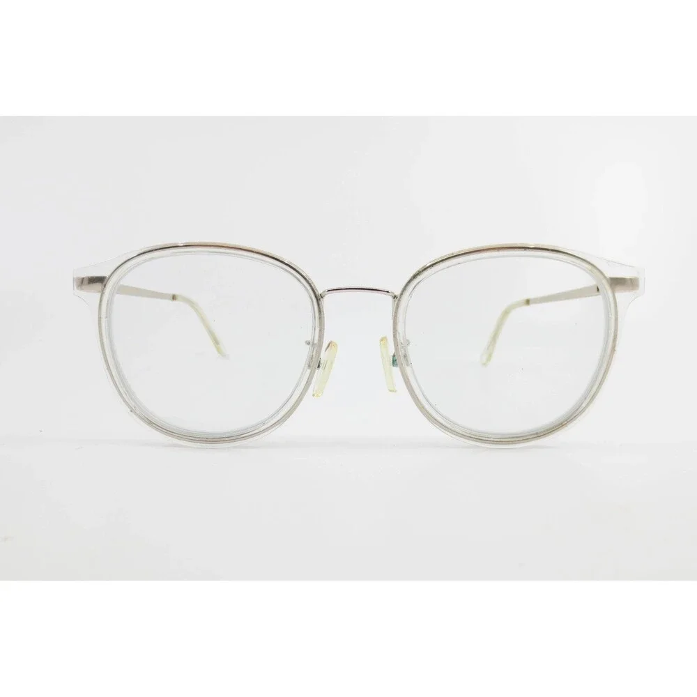 Otis & Grey OG20206 CR/G Round Clear Gold Eyeglasses Frames 50-19-140